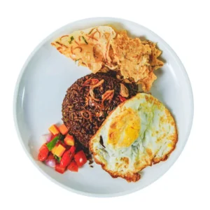 SPICED FRIED BLACK RICE (Nasi Goreng Beras Hitam - Organic)