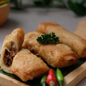 SORGHUM BAMBOO SHOOTS WRAP (Sosis Solo)